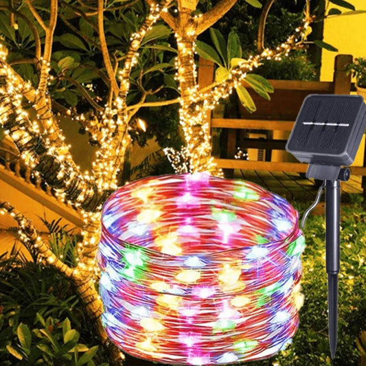 Solar LED Waterproof Fairy String Lights