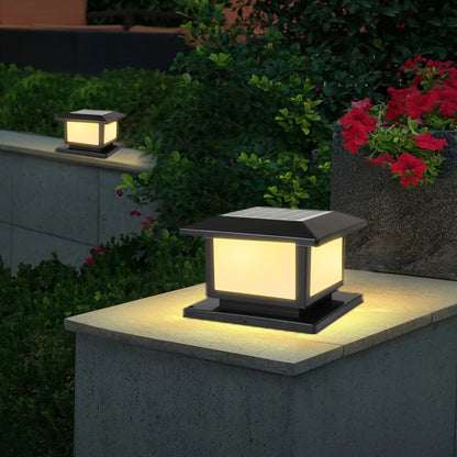 Solar LED Waterproof Outdoor Pillar Light