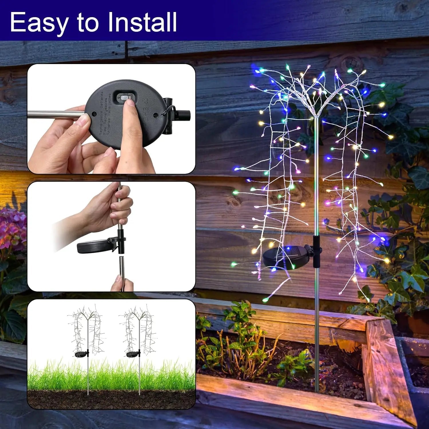 Solar LED Willow Tree Lights