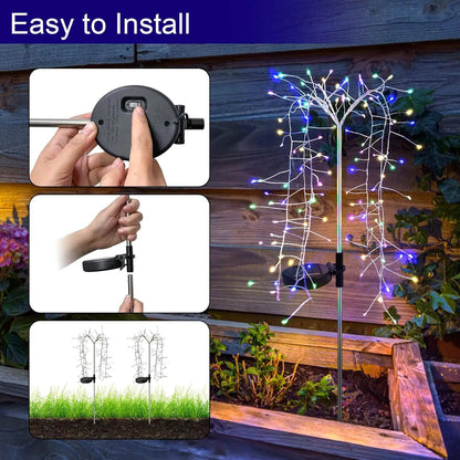 Solar LED Willow Tree Lights