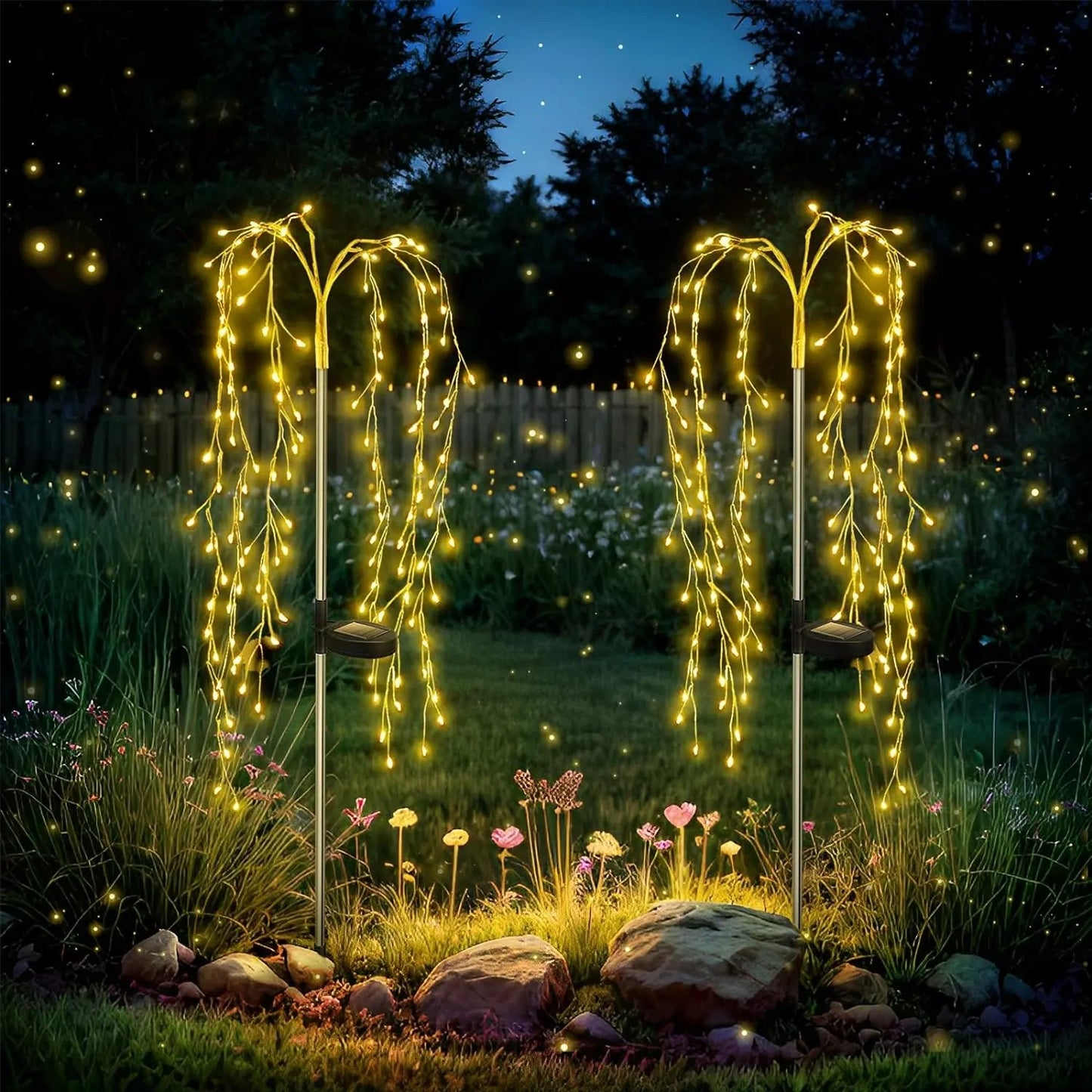 Solar LED Willow Tree Lights