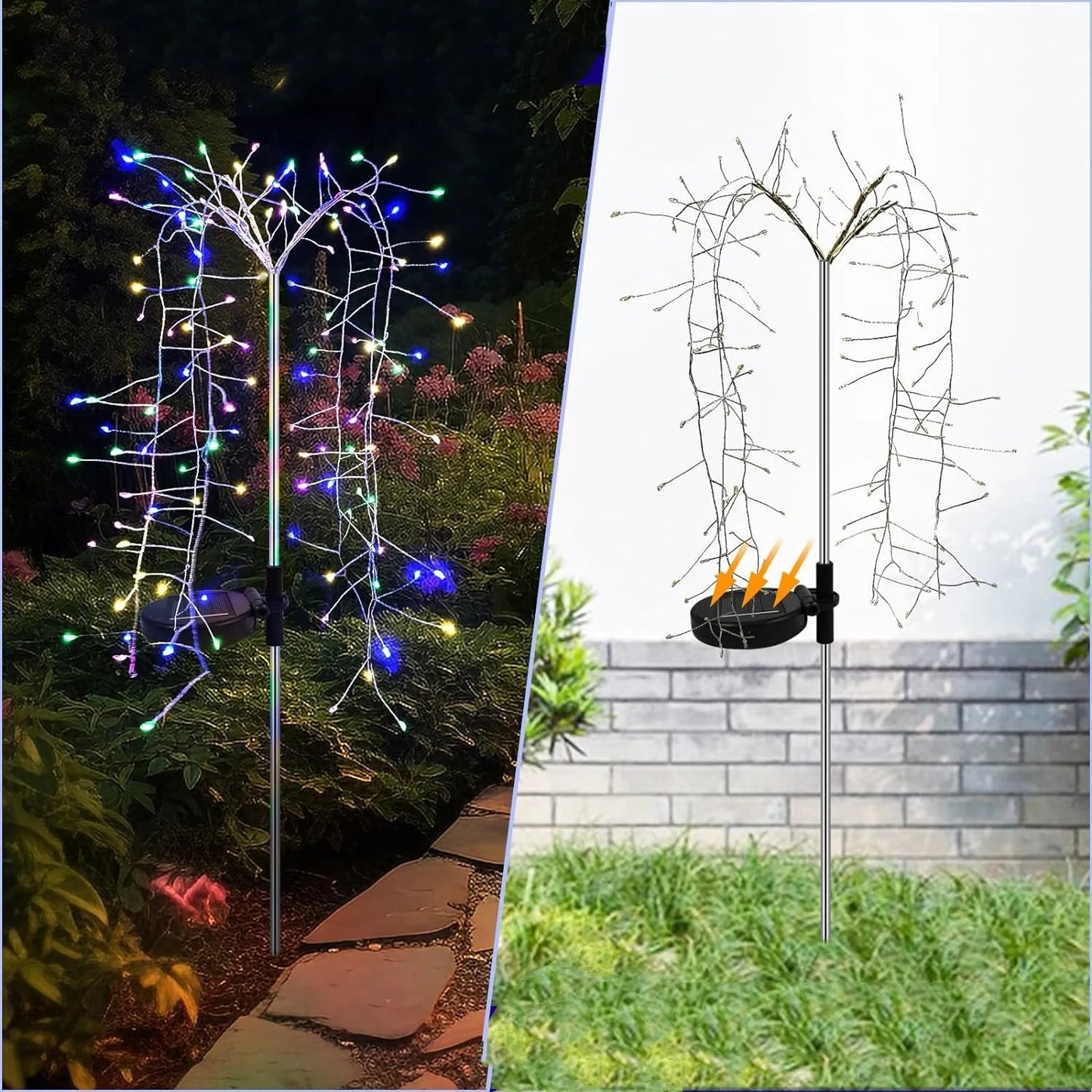 Solar LED Willow Tree Lights