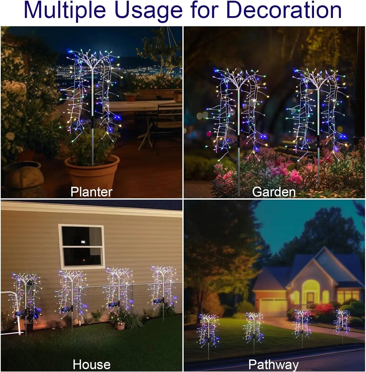 Solar LED Willow Tree Lights