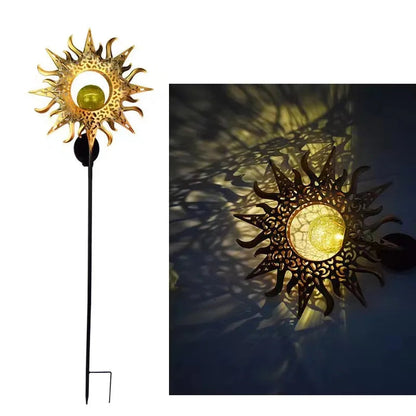 Solar Moon Fairy Garden Light