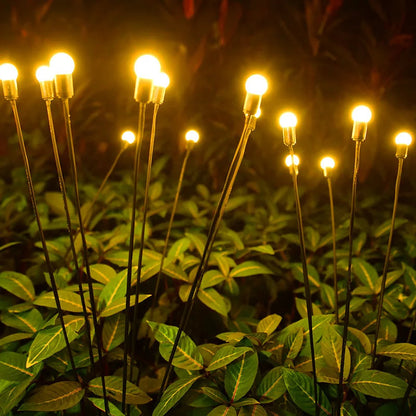 Solar Powered Firefly LED Garden Lights