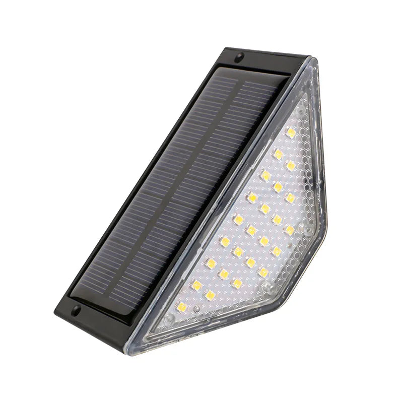 Solar-Powered LED Wall Lamp Outdoor