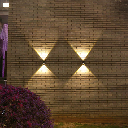 Solar-Powered LED Wall Lamp Outdoor