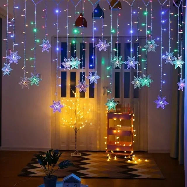 Solar Powered Star Moon String Lights