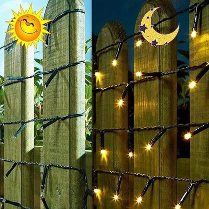 Solar String Fairy Lights - Waterproof