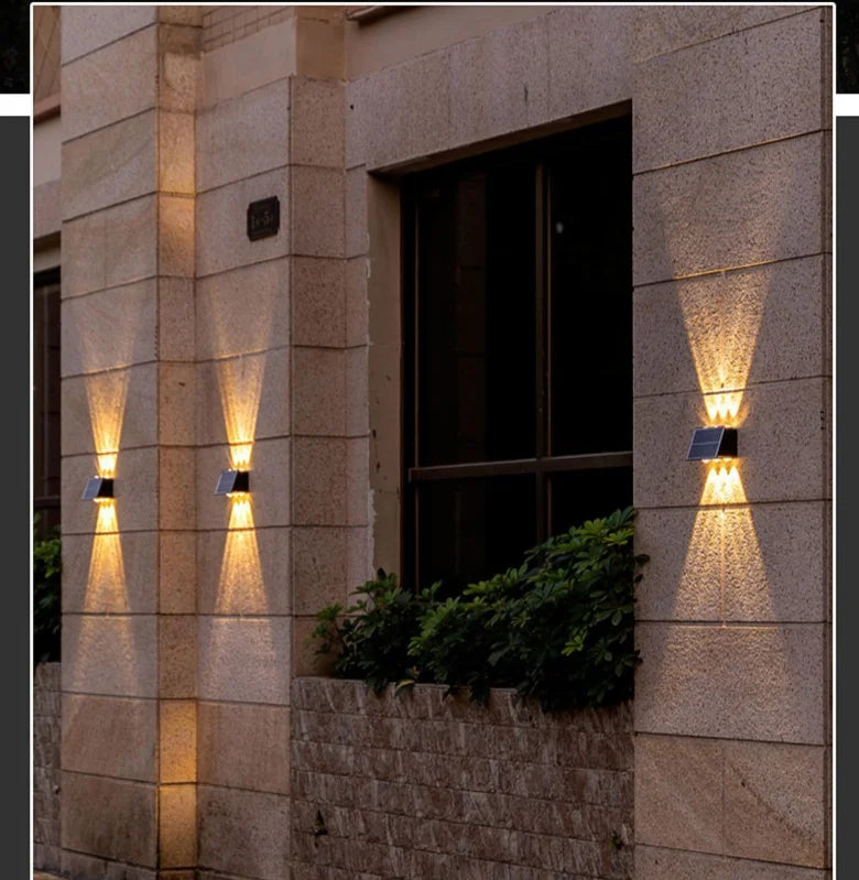 Solar Waterproof Outdoor Wall Lamp