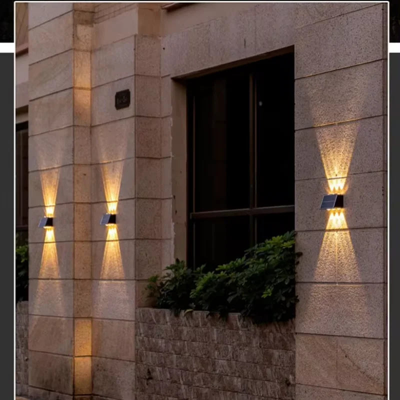 Solar Waterproof Outdoor Wall Lamp