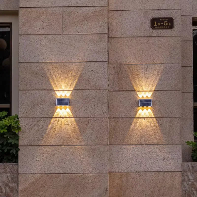 Solar Waterproof Outdoor Wall Lamp