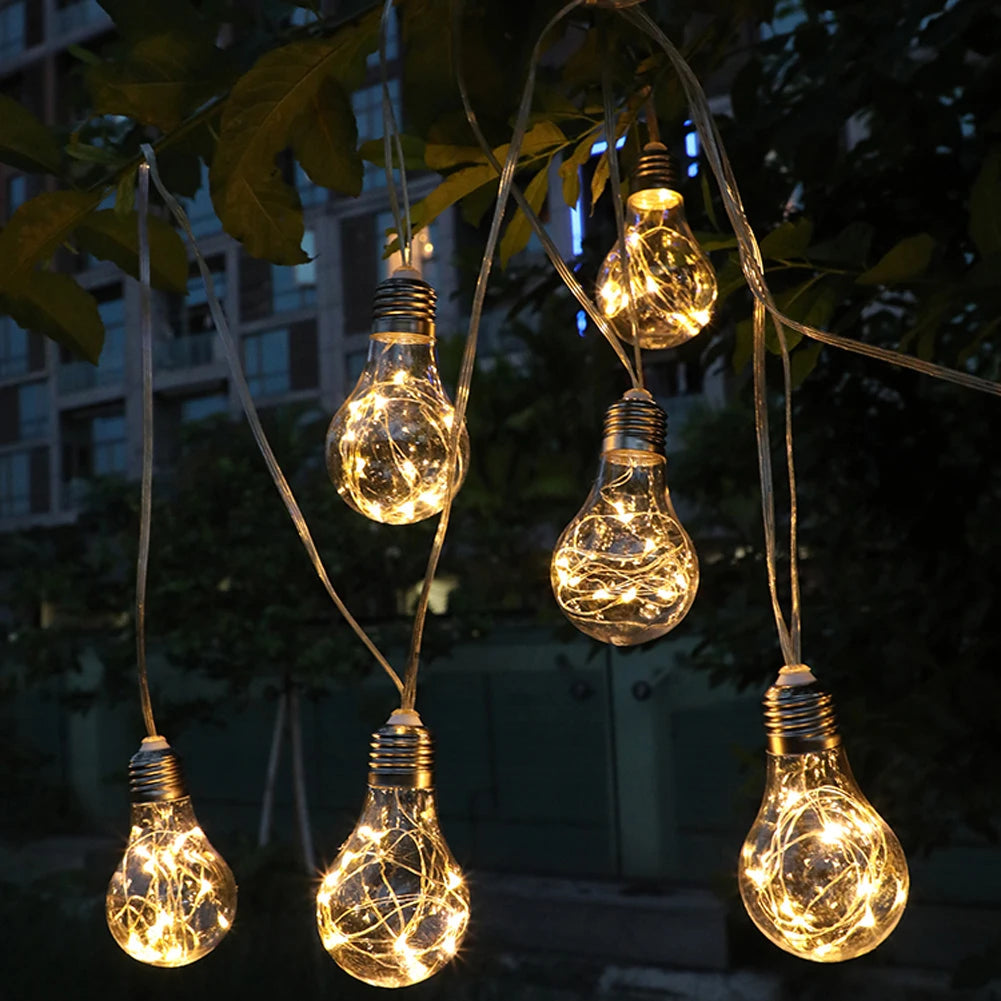 Solar Waterproof String Lights - 5M/8M/11M