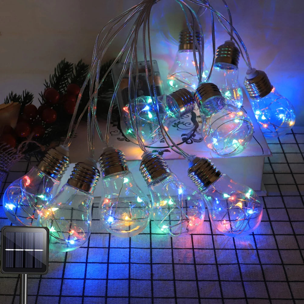 Solar Waterproof String Lights - 5M/8M/11M