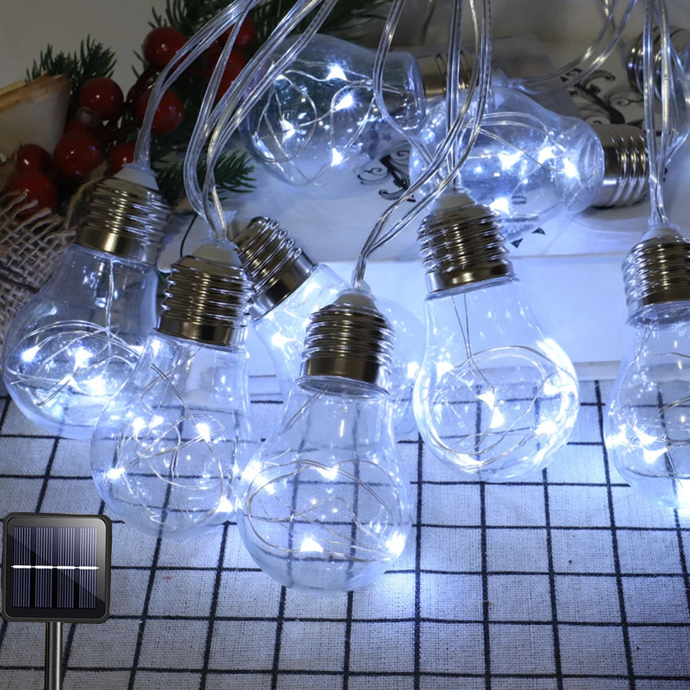 Solar Waterproof String Lights - 5M/8M/11M