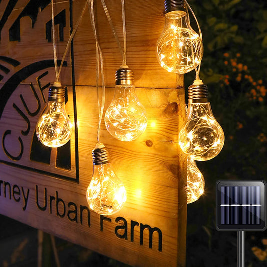 Solar Waterproof String Lights - 5M/8M/11M