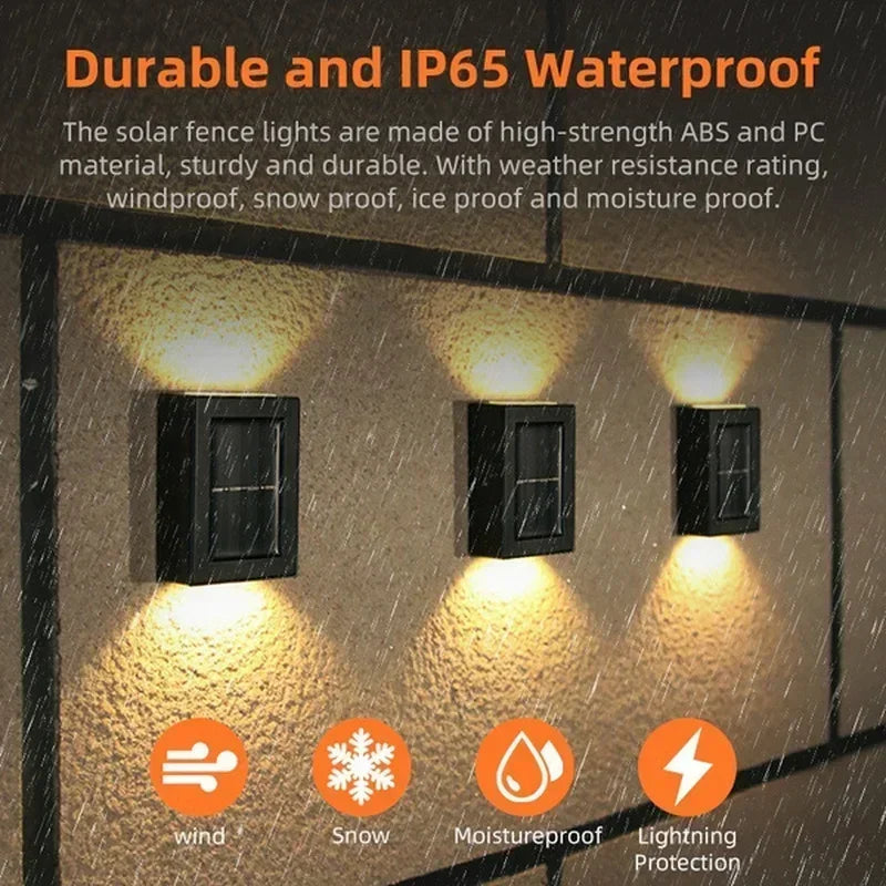 Solar Waterproof Up and Down Lights