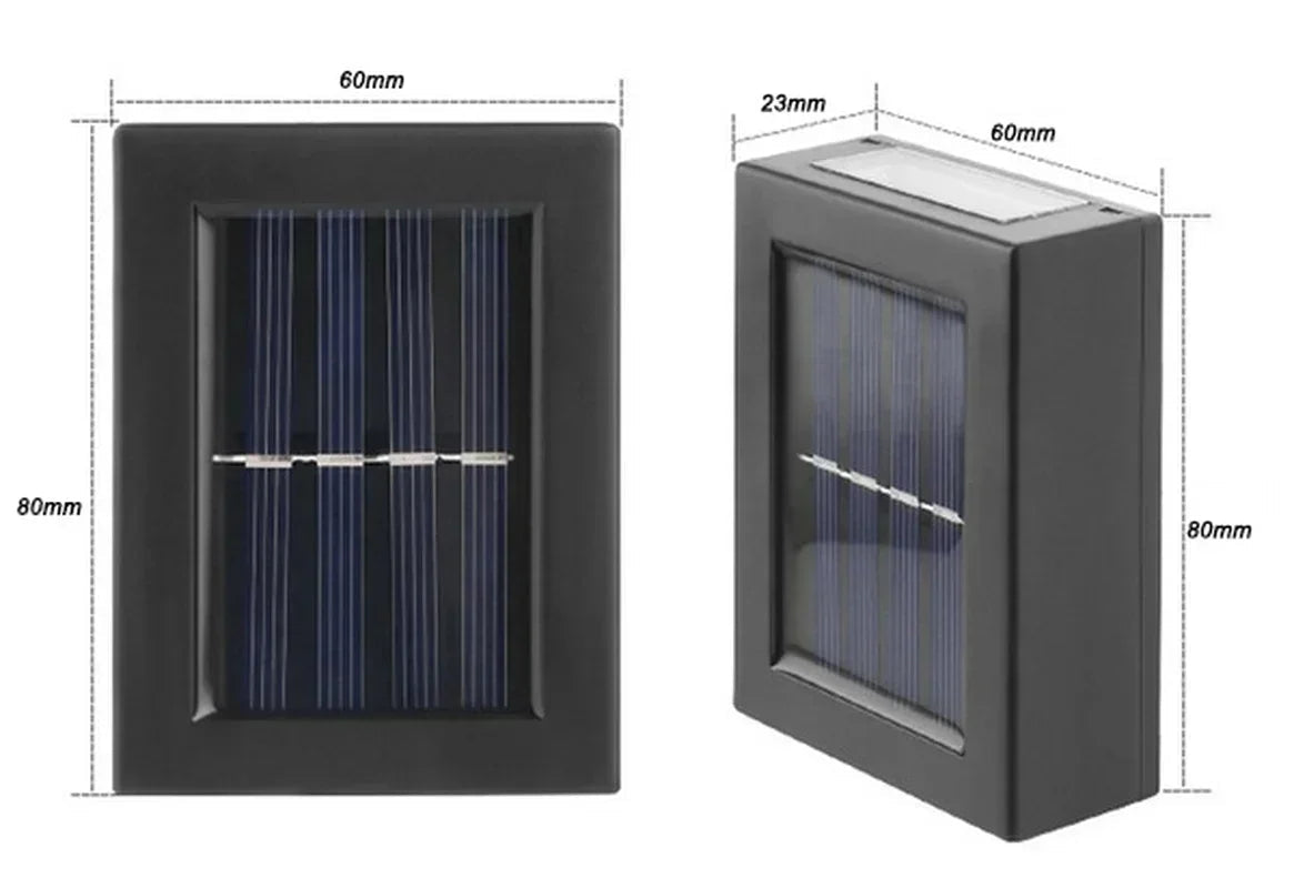 Solar Waterproof Up and Down Lights