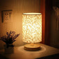 Solid Wood LED Nightstand Lamp