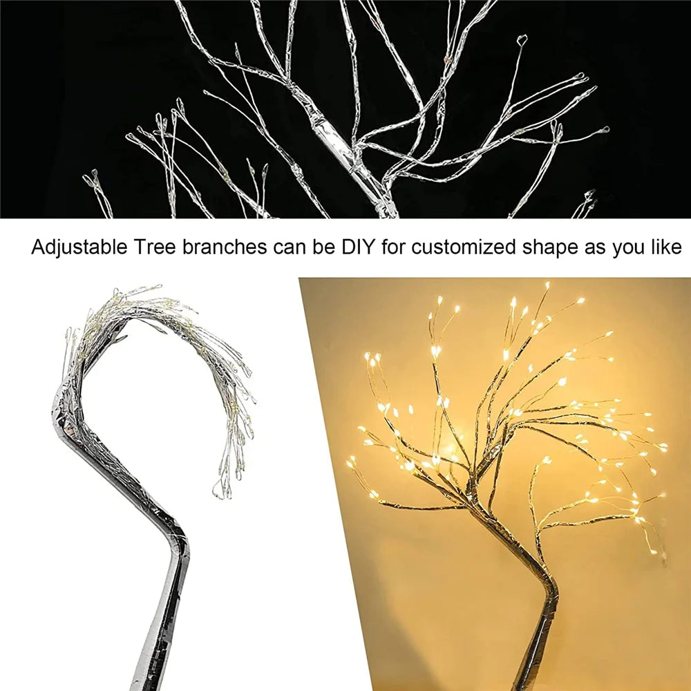 Sparkly Fairy LED Tree Lamp