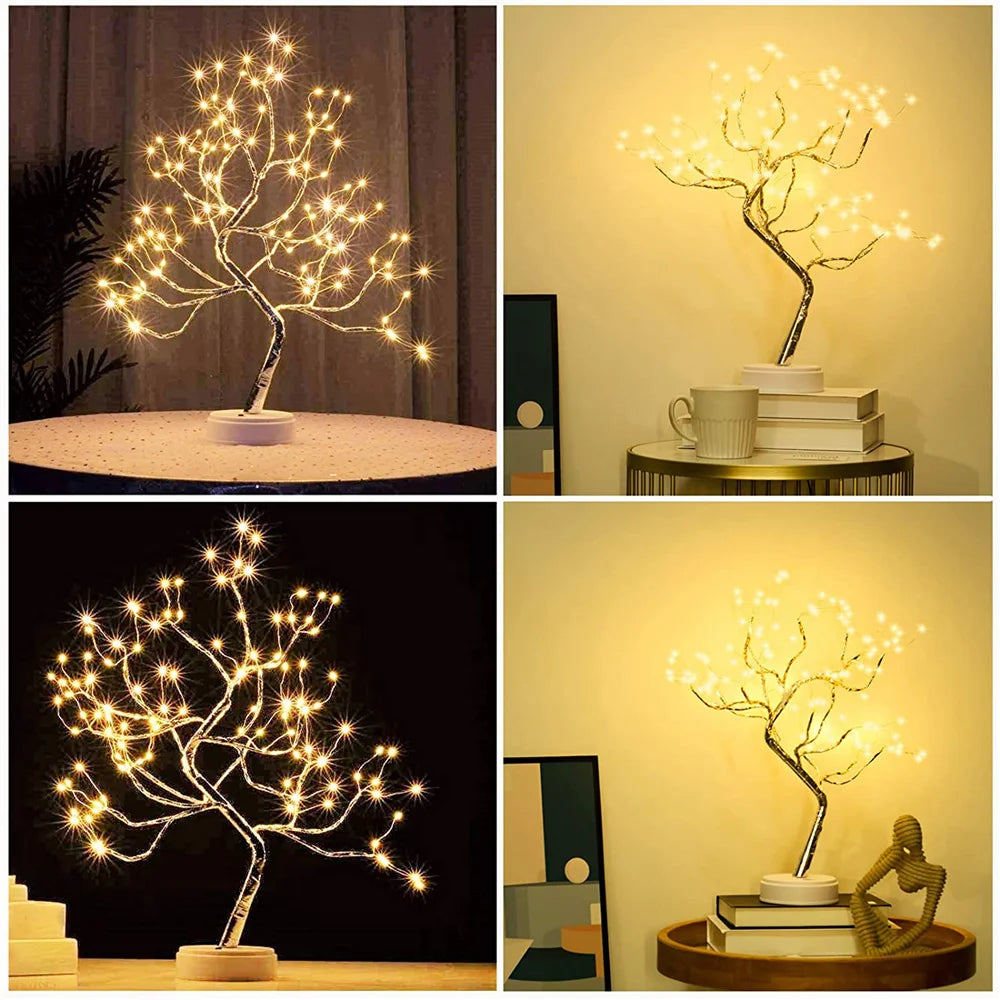 Sparkly Fairy LED Tree Lamp