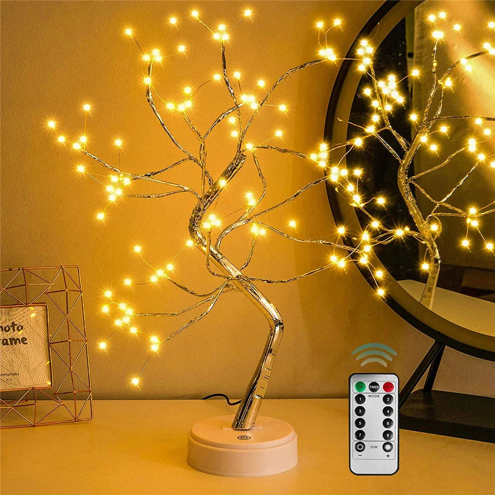 Sparkly Fairy LED Tree Lamp