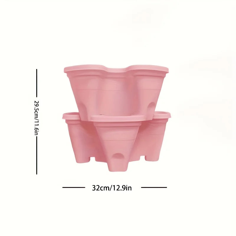 Stackable Strawberry Planter for All