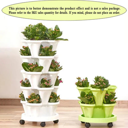 Stackable Strawberry Planter for All