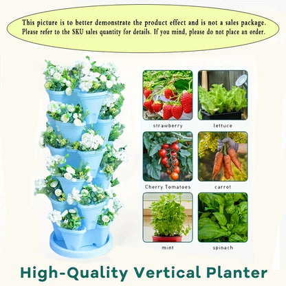 Stackable Strawberry Planter for All