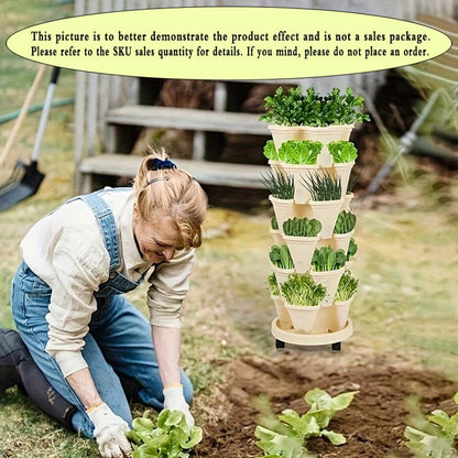 Stackable Strawberry Planter for All