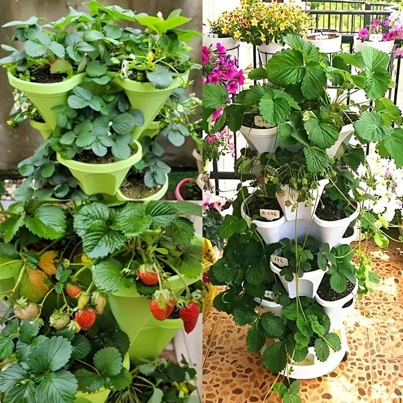 Stackable Strawberry Planter for All