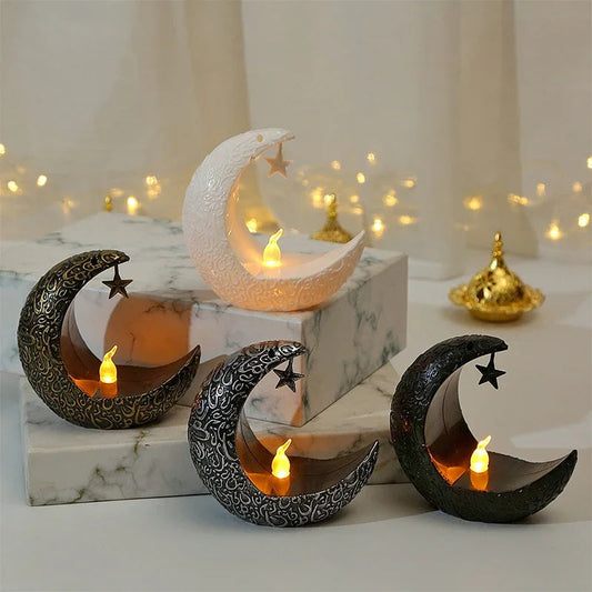 Star Moon Style Candle Holder