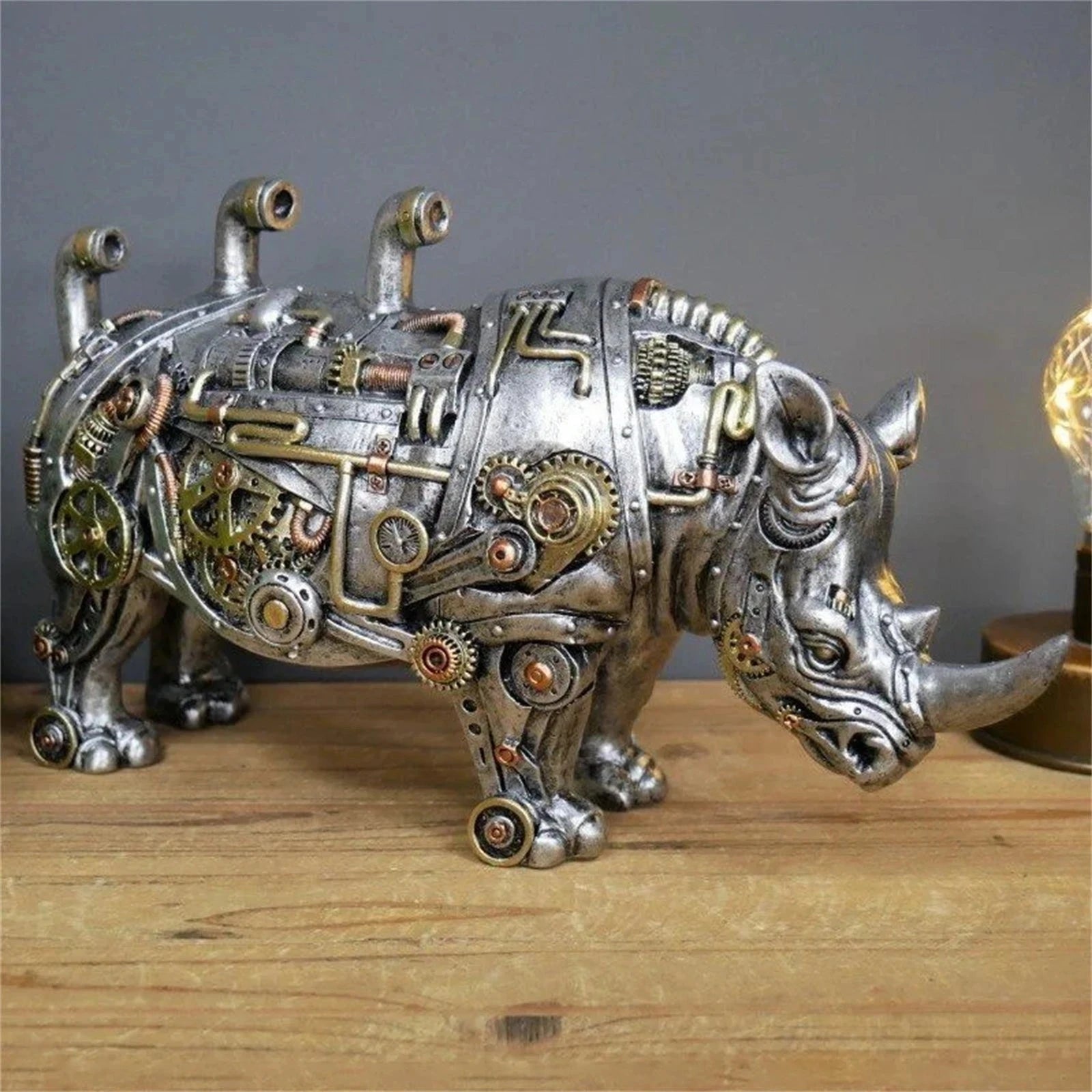 Steampunk Mechanical Animal Sculpture Decor