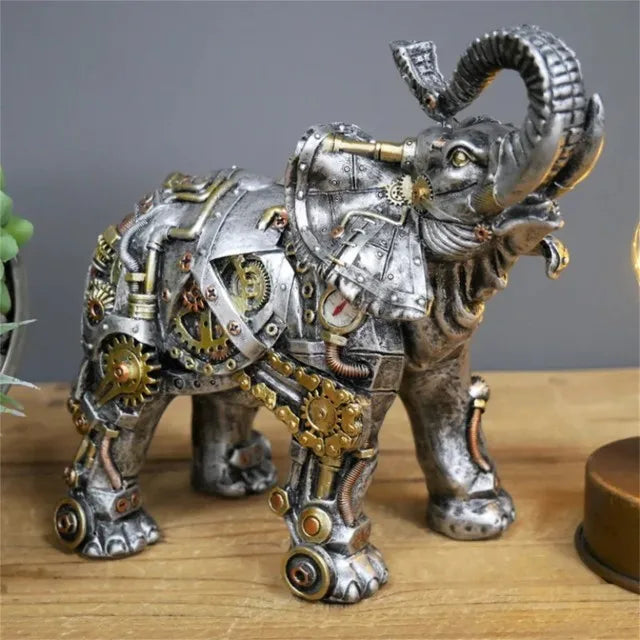 Steampunk Mechanical Animal Sculpture Decor