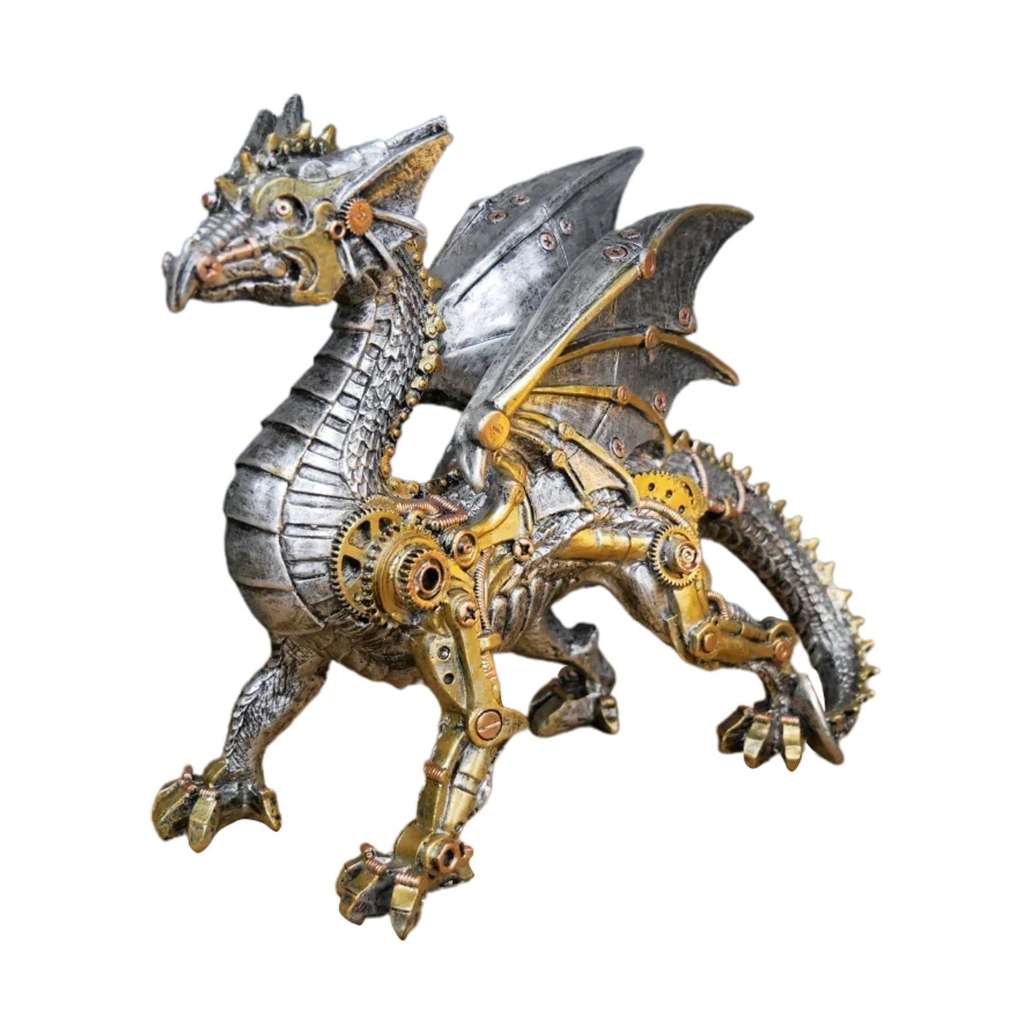 Steampunk Resin Animal Sculpture Decor