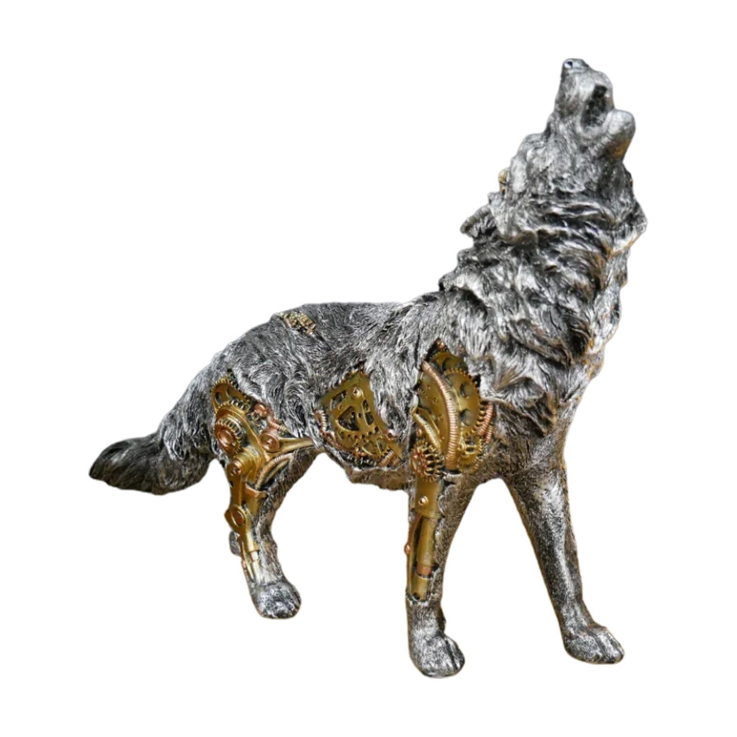 Steampunk Resin Animal Sculpture Decor