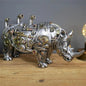 Steampunk Resin Animal Sculpture Decor