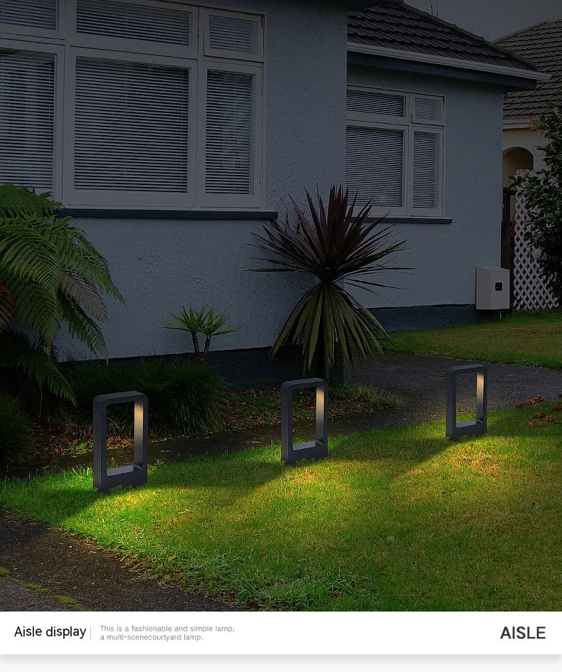 Stylish Waterproof LED Lawn Lamp