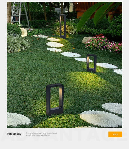 Stylish Waterproof LED Lawn Lamp