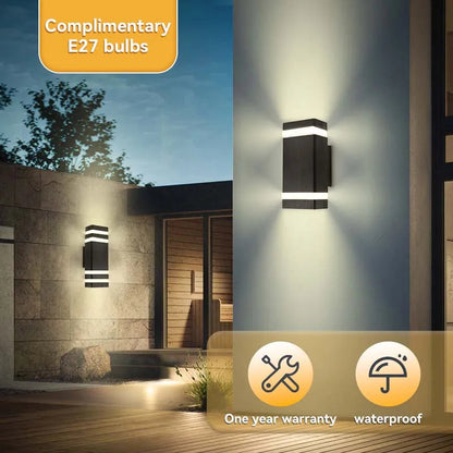 Stylish Waterproof Outdoor Wall Light