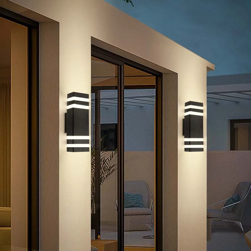 Stylish Waterproof Outdoor Wall Light