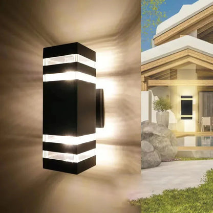 Stylish Waterproof Outdoor Wall Light