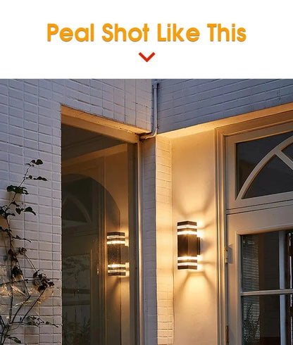 Stylish Waterproof Outdoor Wall Light