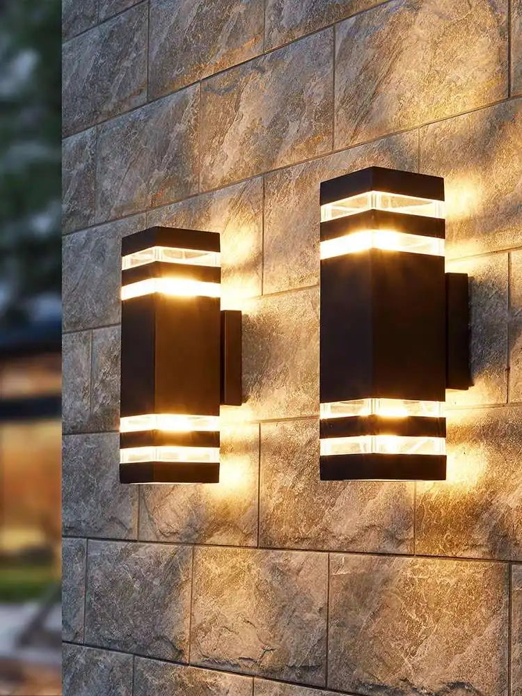 Stylish Waterproof Outdoor Wall Light