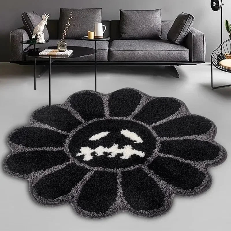 Sunflower Antislip Tufted Bathroom Rug