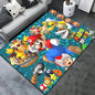 Super Mario HD Printed Area Rug