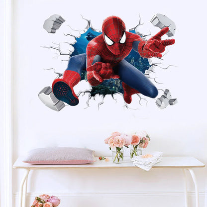 Superhero Wall Stickers for Kids