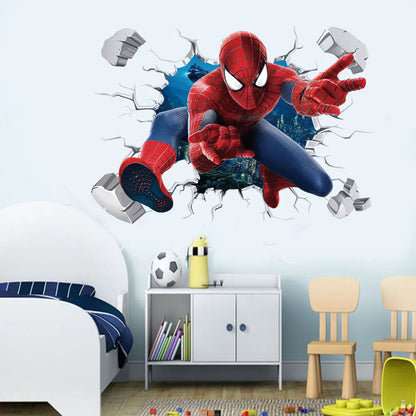 Superhero Wall Stickers for Kids