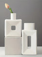 TINCTOTNIC Rustic Minimalist Square Vase