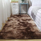 Tie-Dyed Plush Non-Slip Bedroom Rug